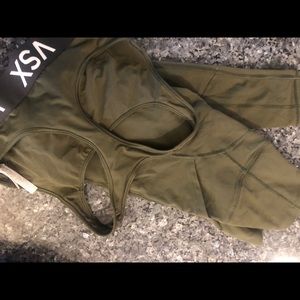 Victoria’s Secret workout set with side pockets.